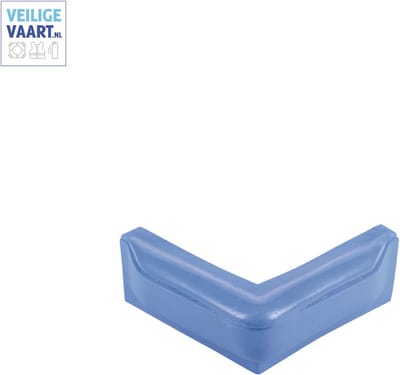 Steigerfender hoek | 31x7x10 cm | Blauw