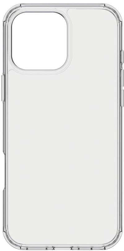 Black rock hoesje geschikt voor Iphone16 Pro Max - Clear protection - Transparant