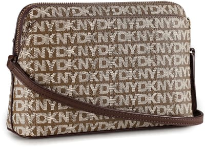 DKNY Schoudertas Bryant Ave TZ Dome Crossbody Bag BK Logo - BK Zwart