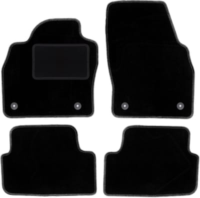 Zwarte veloursmatten voor: Audi A1 II (GB) hatchback (2018-)