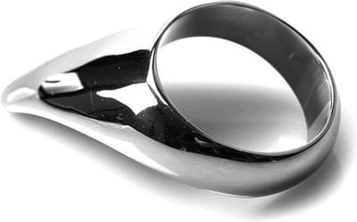 Teardrop Cockring RVS Ø 45 mm