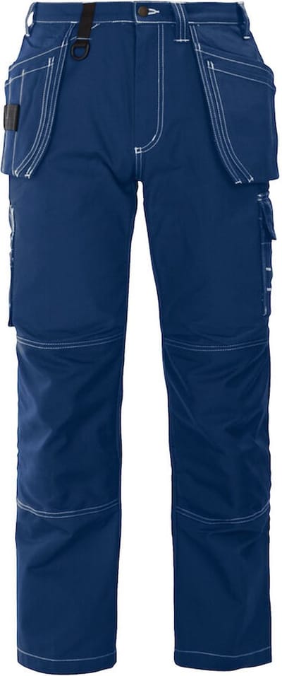 ProJob 5501 BROEK MET KNIEZAKKEN EN SPIJKERZAKKEN 645501 - Projob blauw - C58
