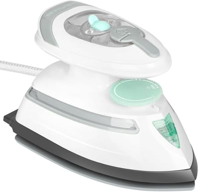 Zyrex® Reisstrijkijzer - Draagbare strijkmachines - Mini Strijkijzer - Stoomstrijkijzer Travel - Wit - 17cm x 12cm x 11cm