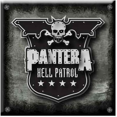 Pantera - Hell Patrol - Koelkast Magneet - 7.5 x 7.5 cm