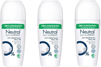 Neutral - Deodorant - Roller - Sensitive Skin - 50ml x 3