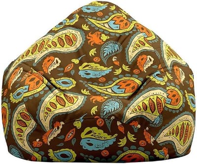 Zitzakhoes - Luie bank - Ontspannen zitten - Machinewasbaar - 100x120cm - Avocado