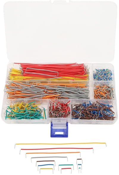 Allecto - 840PCS Breadboard Jumper Wire Kit - Inclusief Opslagdoos voor Elektronische Projecten