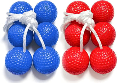Zes Paar Golfballen voor Gooi-oefeningen, Training voor Golfvaardigheden en Leuke Evenementen voor Kinderen en Volwassenen