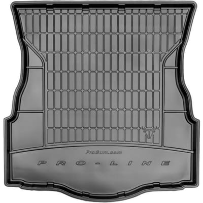 Premium Brand - Ford Mondeo Mk5 Liftback 2014-2022 - Kofferbakmatten - TPE Rubber - 5 cm Hoge Rand - Volwaardig Reservewiel