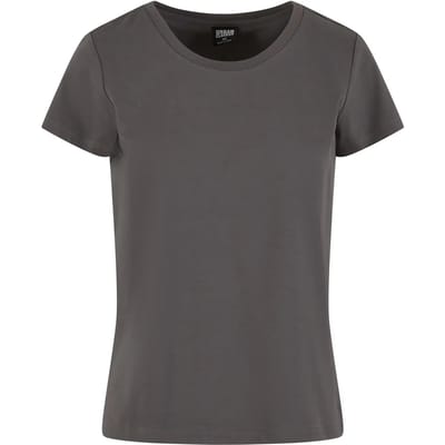 Urban Classics - Sorona Regular Dames T-shirt - XS - Grijs