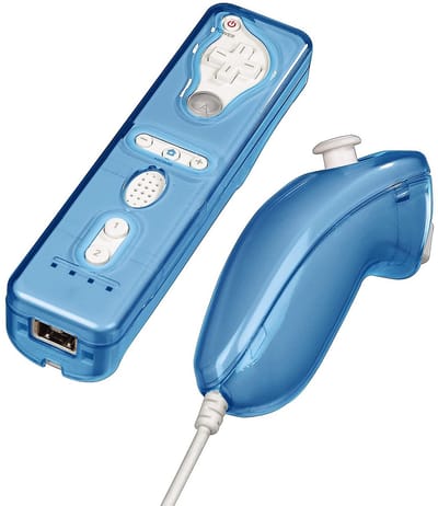 Hama Wii Hardcase Transparant Blauw **