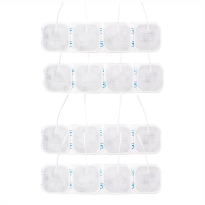 TensCare - Bundel 4x 4 pads gevoelige huid 50×50mm (1 set) |electroden pads tens | elektrodenpads | Zelfklevende Elektroden Pads | Gel-elektroden | tens pads | tens elektroden | tens plakkers | tens elektrode pads