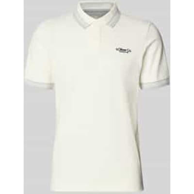 s.Oliver  Poloshirts Offwhite Maat: XXL | Poloshirts Outlet | Heren | Wit
