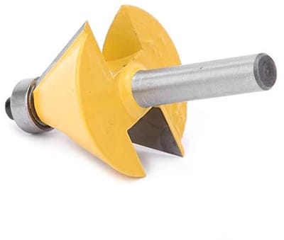 Kantenfrees, 8 mm kegelfrees met lager, frees voor houtbewerking (30 °)