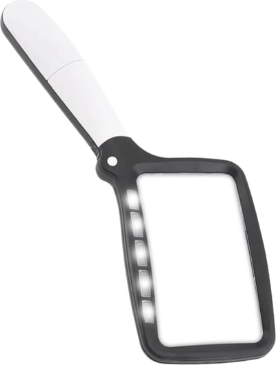 Vergrootglas met LED Verlichting voor Duidelijk Lezen