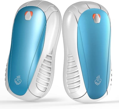 Oplaadbare Handwarmers Set van 2, Draagbaar en Compact met 3 Warmtestanden tot 53°C