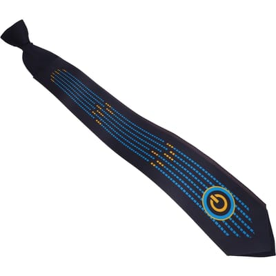 Cravate Lumineuse LED Activée par le Son Cravate Lumineuse pour Hommes Femmes Fête Bar Concert 5 Modes d'Éclairage