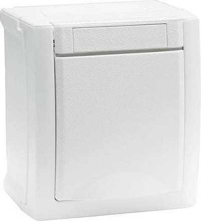 Panasonic Viko buitenstopcontact - 1-voudig - wit