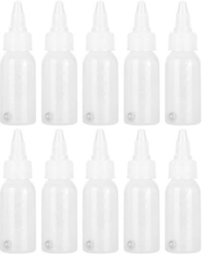 Dailygoods- Verfmengfles 30 ml - Corrosiebestendig - Hoogwaardig PP-materiaal - Nauwkeurig bijvullen - Handige opslag - Duurzaam en lichtgewicht - Verffles