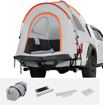 Pickup Truck Tent - Tent - Strandtent - Kampeertent - Waterdicht - PU2000mm Dubbele Laag - Geschikt voor 2-3 Personen - voor Kamperen Reizen Activiteiten