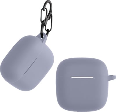 kwmobile Hoes geschikt voor Huawei FreeBuds SE2 / SE3 - Siliconen cover voor oordopjes in lavendel