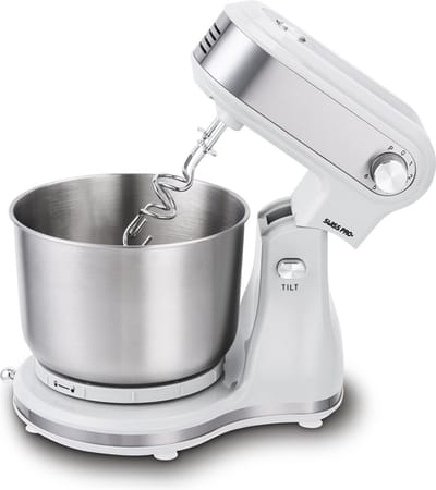 Swiss Pro+ | Keukenmachine 3.5LKrachtige Keukenrobot | 3.5L 300W - Zilver 3.5 LiterSP-SM3.5Z KEUKENMACHINE ZILVER 3.5L