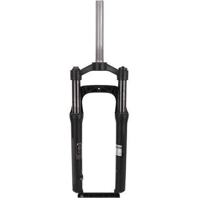 Fourche Avant Vélo de Neige Plage 26 Pouces 135mm Alliage d'Aluminium Amortisseur Ressort Mécanique Avant black