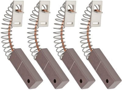 Dailygoods- Dynamo Borstel 4 Stuks - Vervang A647X50870 - Compatibel met Mitsubishi IR/IF - Hoogwaardig Metaal - Nauwkeurige Afmetingen 23x8x5mm - Duurzaam en Slijtvast - Borstelset