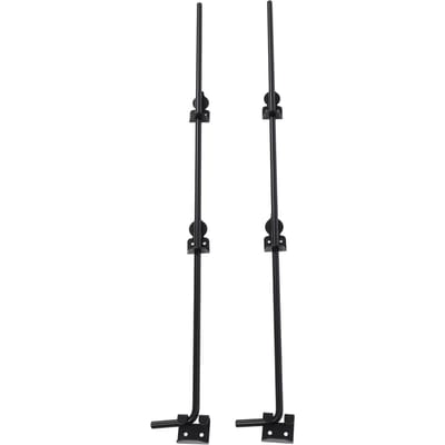 2 Stuks Canebouten Heavy Duty Drop Rod 36 inch Poortstopper Grondvergrendeling Hardware voor Houten Hekken Metalen Deuren