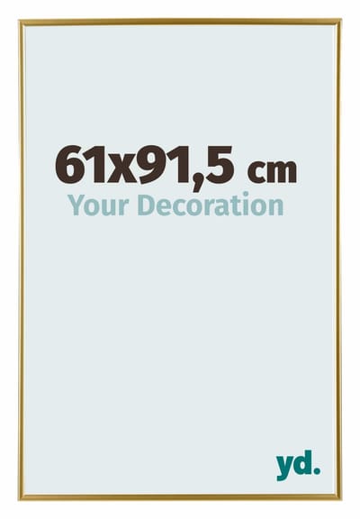 Your Decoration - Fotolijst 61x91,5 cm - Kunststof - Goud - Evry