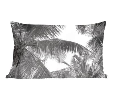 Sierkussens - Kussentjes Woonkamer - 50x30 cm - Palmbladeren - Vintage - Natuur