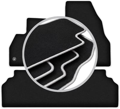 CARLUX-SILVER automatten voor: Mercedes Citan Kombivan (2012-)
