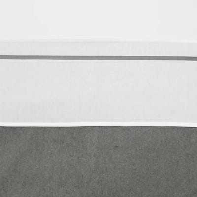 Meyco Baby Bies ledikant laken - grey - 100x150cm - 0.3 TOG