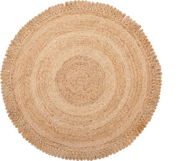 ERENCE - Vloerkleed - Beige - 140 cm - Jute