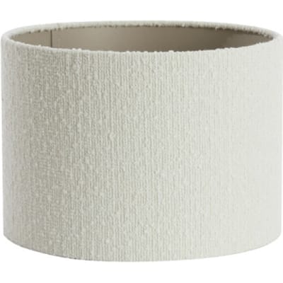 Light - Living Lampenkap Bolero - Stof - Creme/Wit - 30 x 21 x 30 cm (BxHxD)