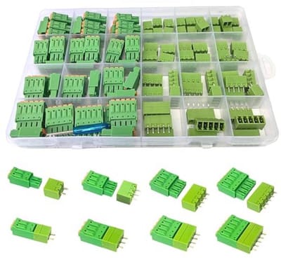 55 Paar Schroefloze Steekklemmenblokconnectoren voor PCB - 2-weg, 3-weg, 4-weg, 5-weg