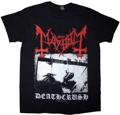 Mayhem - Deathcrush Heren Tshirt - S - Zwart