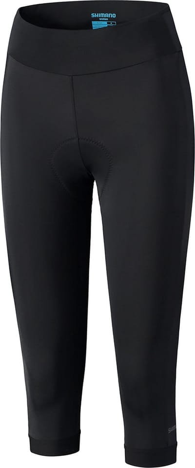 Shimano Mizuki Fietsbroek Driekwart Zwart Dames - XS