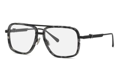 Philipp Plein VPP063V Nero semilucido c/parti bachelite/ruteni 58/15/145 MAN Brilmonturen