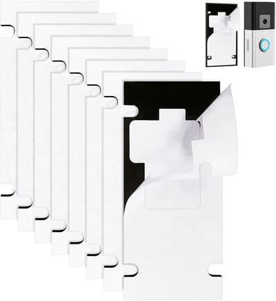 Deurbel Montage - Zonder Boren - Snelle Installatie - Sterke Dubbelzijdige Tape - 8 Stuks