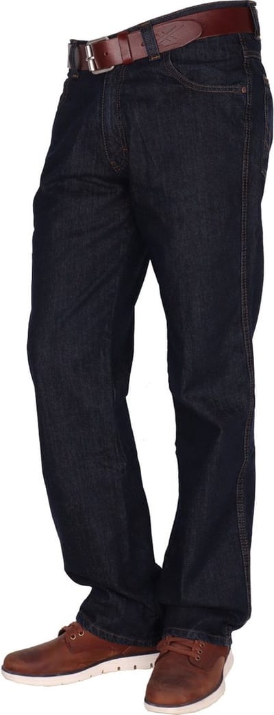 Crosshatch Rider 1090CH Lowrise Spijkerbroek Heren - Donker Blauw - B30 - L38