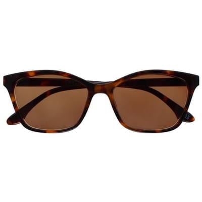 Zonneleesbril Kattenoog - Bruin Schildpadpatroon - Veerscharnieren - +2.50 Dioptrie - Heren & Dames