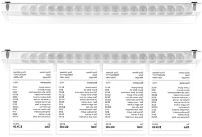2 Stuks Zelfklevende Bonrail Bonhouders voor Ontvangsten, 30 cm Ontvangststrip, Ticket- en Bonhouders voor Restaurant en Kantoor
