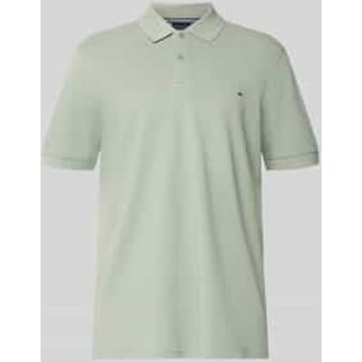 regular fit poloshirt met stitching