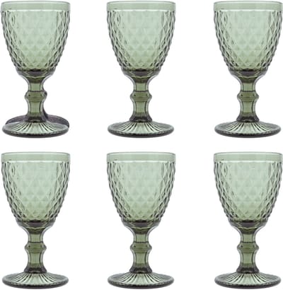 Medard de Noblat - Diamond - Wijnglas 20 cl - Gerookt - 6 delig