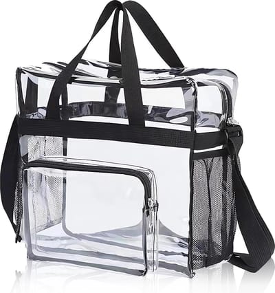 Transparante Make-up Tas - Reis Pouch - Spullen Organiseren - Waterdicht PVC Materiaal - 30 x 30 x 15 cm