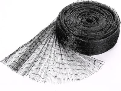 Bird Protection Net - Fijn Gaas - Bladbescherming - Vijvernet - 10 x 4 m - Duivennet - Fruitboomnet voor Balkon en Tuin - Zwart