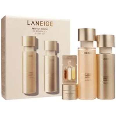 Laneige Verstevigend & Verfijnend 3X Herstel Skincare Set (Verfijnende Toner 150 ml + Hydraterende Emulsie 130 ml)