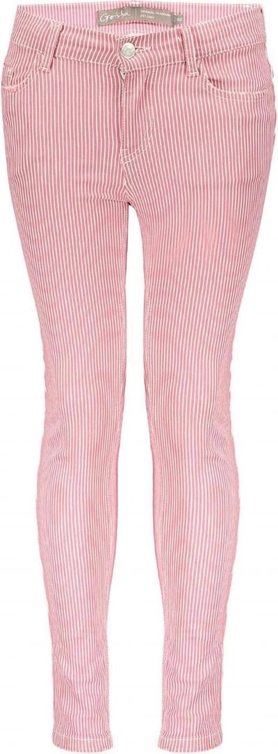 Geisha Meisjes lange broeken Geisha  Small striped 5-pocket streep 152