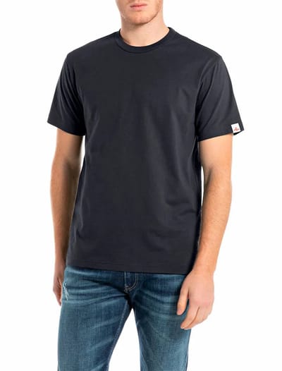 Replay M3018 .000.2660 T-shirt Met Korte Mouwen Blauw M Man